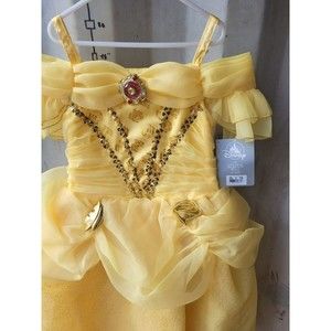 NWT - DISNEY Store Beauty & The Beast Belle Dress - Costume - size 5/6